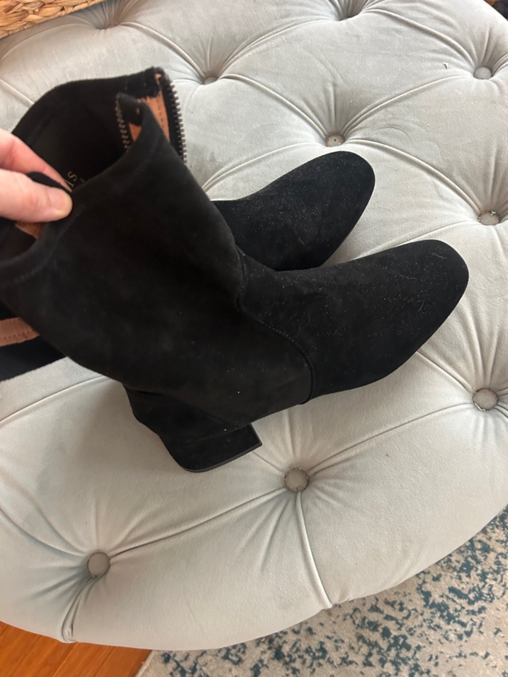 Kenneth Cole Gentle Souls suede booties